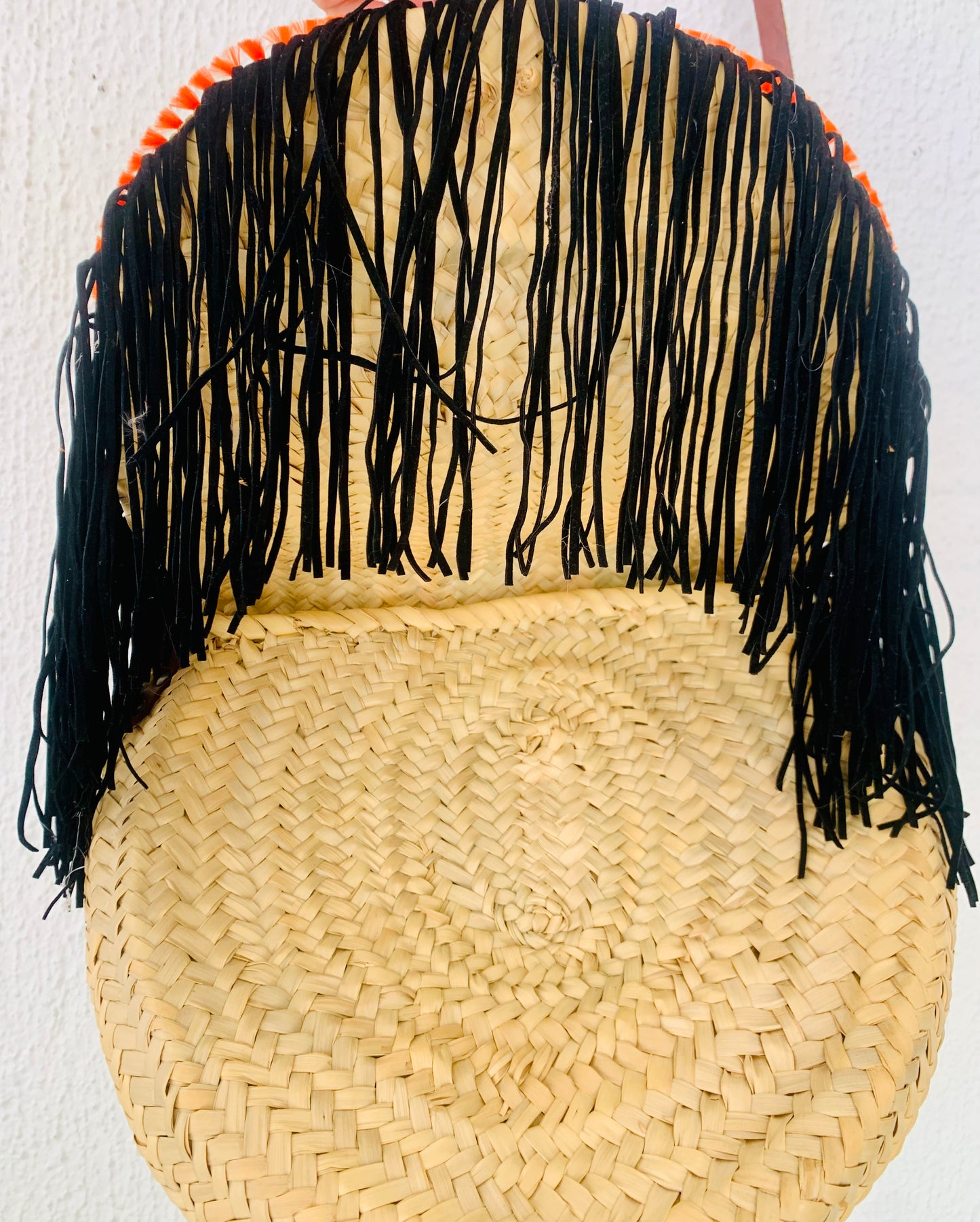 Capazo-bandolera india.