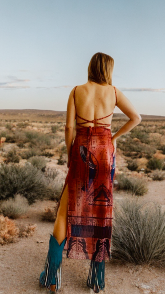 Vestido maxi Vera