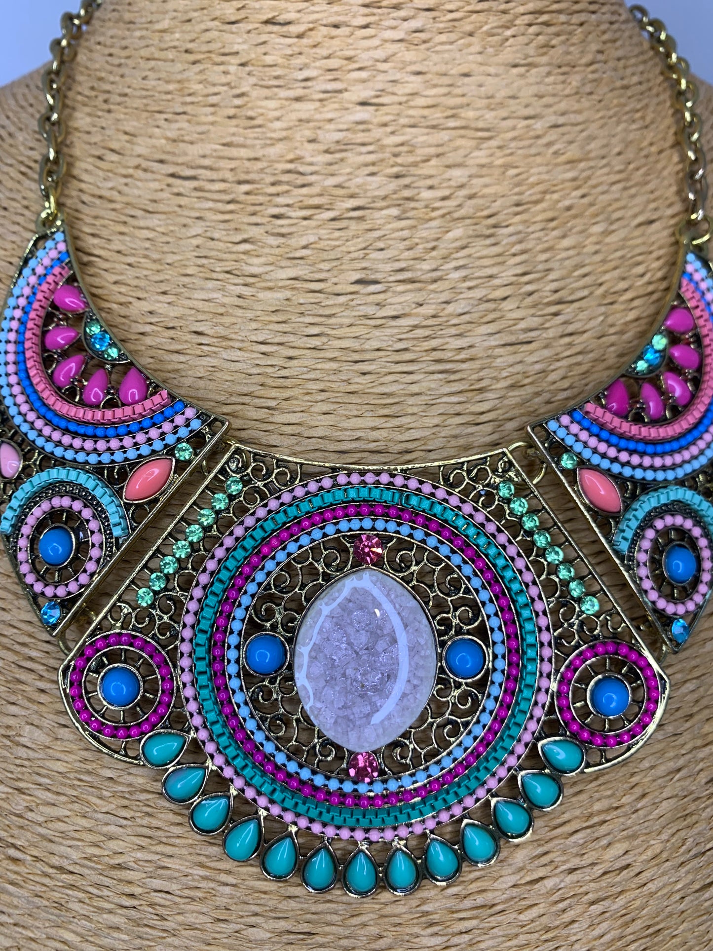 Collar étnico fantasía