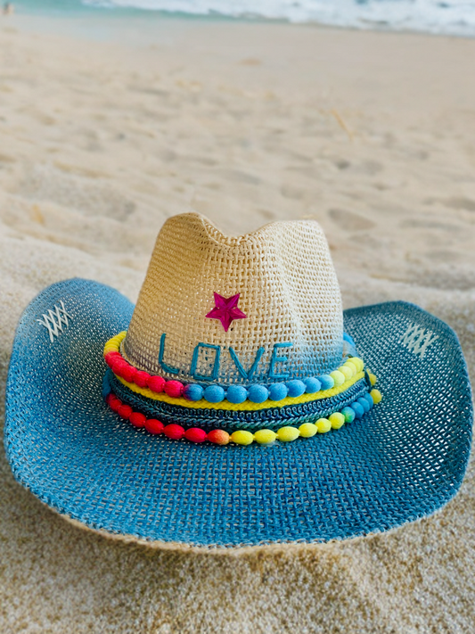 Sombrero bicolor