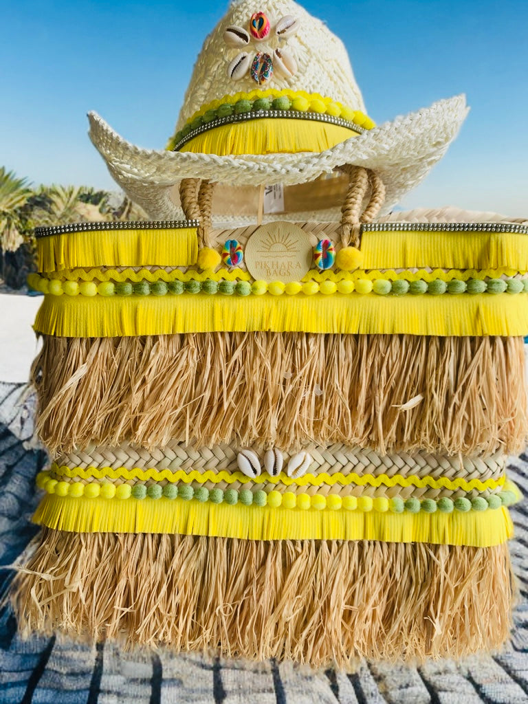 Conjunto capazo mas sombrero