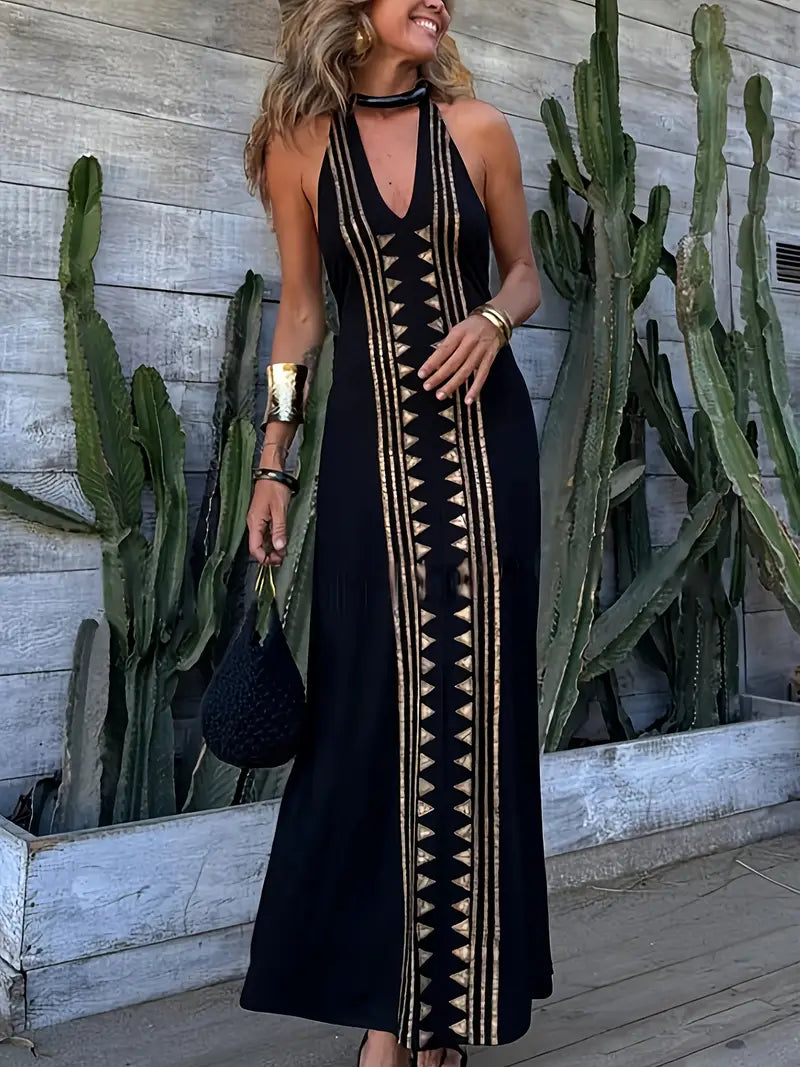 Maxi vestido negro
